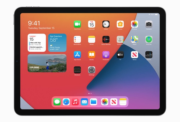 iPad Air 4 có ngoại hình tương tự iPad Pro 2018