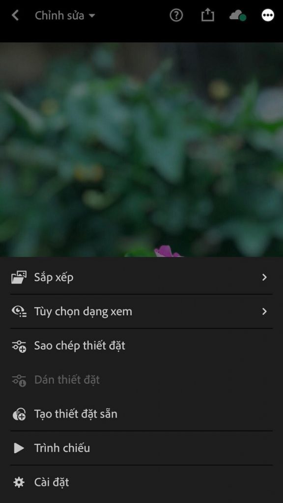 Với những ảnh bạn tự chinh sửa, bạn cũng có thể khiến chúng trở thành hình ảnh tham khảo sẵn