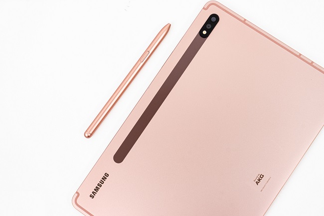 Galaxy Tab S7 có thiết kế cao cấp màu sắc sang trọng