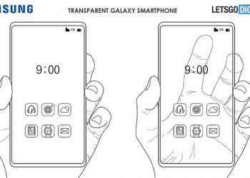 smartphone màn hình trong suốt