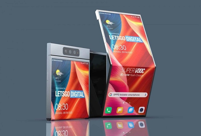 Concept smartphone thiết kế vỏ sò của OPPO