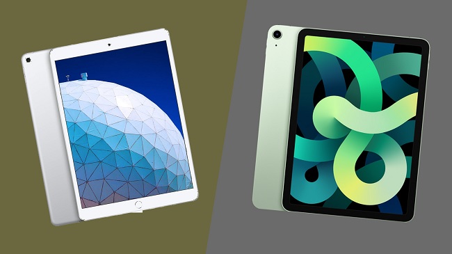 Nút “Home” vật lý đã được loại bỏ hoàn toàn trên iPad Air 4
