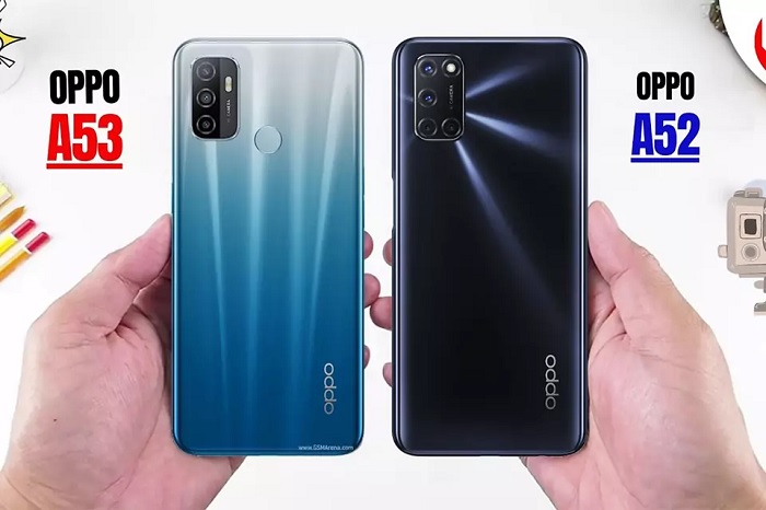 So sánh OPPO A53 và OPPO A52