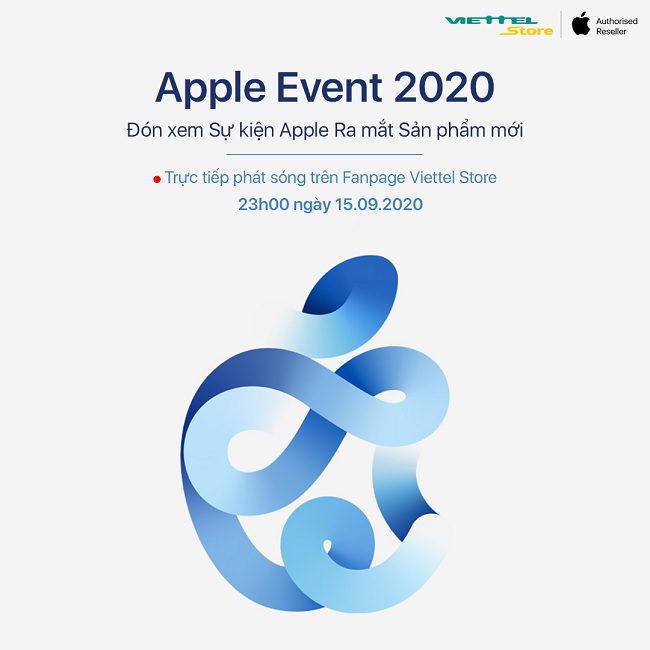 Hòa chung cùng sự kiện Apple ra mắt sản phẩm mới, Viettel Store cũng sẽ diễn ra chương trình live stream trực tiếp trên trang fanpage chính thức vào 23h cùng ngày (trước lễ ra mắt của Apple 2 tiếng theo giờ Việt Nam)