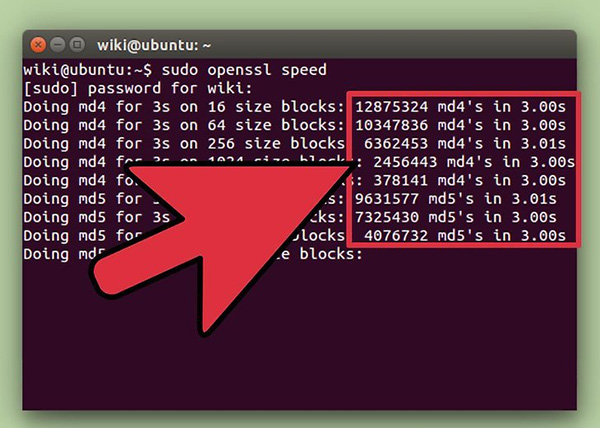 Cách kiểm tra tốc độ xử lý của CPU trên máy tính Linux (6)
