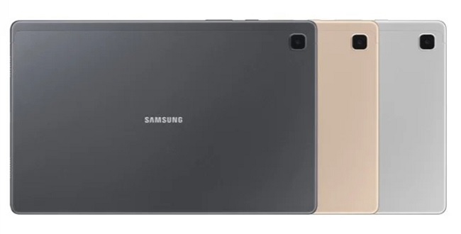 Ba màu sắc của Galaxy Tab A7 2020 khi ra mắt