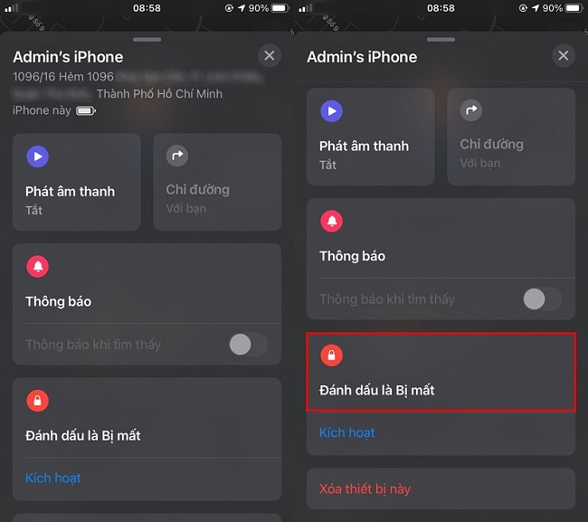 Các tính năng người dùng có thể sử dụng