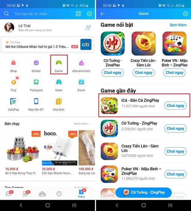 Dễ dàng chơi game mà không cần tải về máy