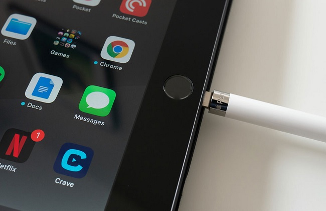 Máy được trang bị Apple Pencil thế hệ 1