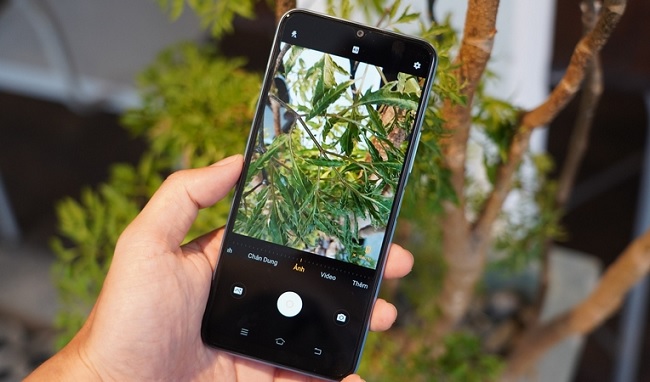 Giao diện camera Vivo Y20s