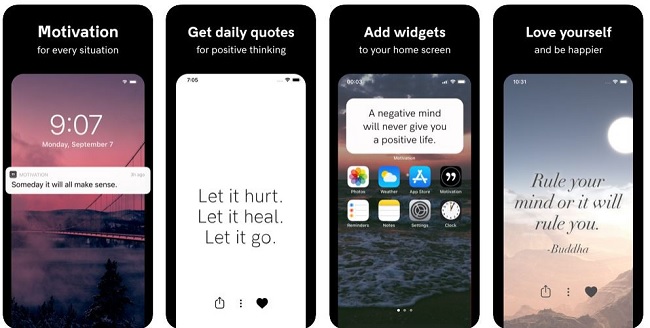 Ứng dụng Motivation – Daily Quotes 