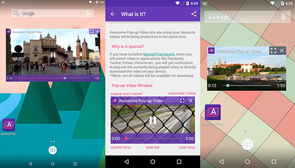 Vừa xem video vừa thao tác các ứng dụng khác trên điện thoại Android