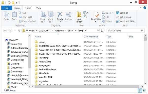 Cách xóa bộ nhớ đệm trên máy tính