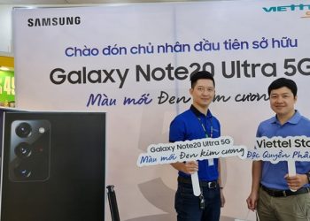 trả hàng Galaxy Note 20 Ultra 5G phiên bản màu Đen kim cương độc quyền