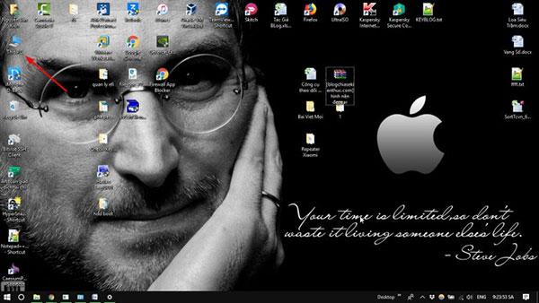 Hướng dẫn cách đưa ứng dụng ra màn hình desktop Win 10 (1)