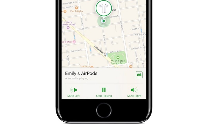 Cách tìm lại AirPods bị thất lạc bằng Find My iPhone