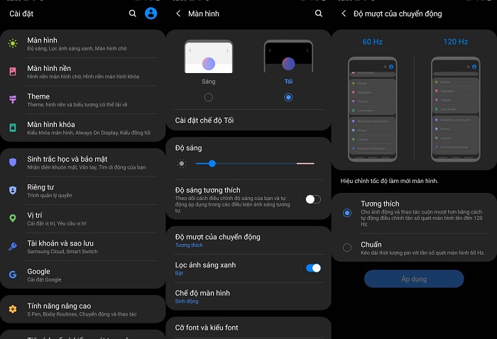 Chọn chế độ tương thích để có màn hình phù hợp từng ứng dụng