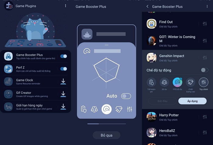 Game Booster là một plugin thứ hai cũng rất được ưa chuộng