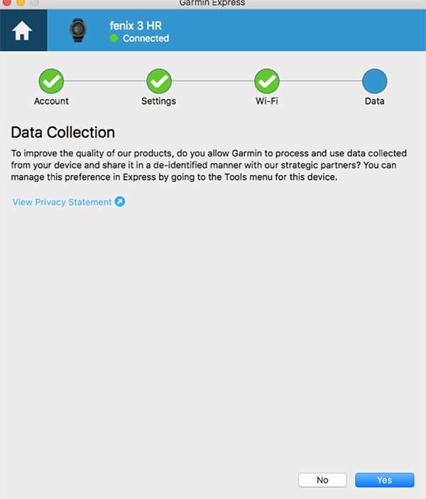 Tại đây bạn có thể chọn Yes/No