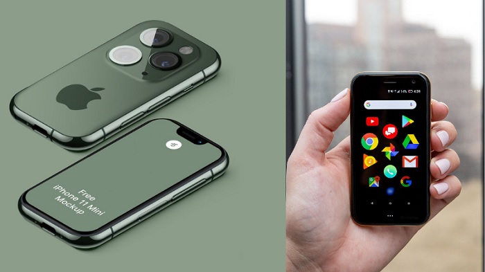 Ảnh minh họa bản concept mini của iPhone 11