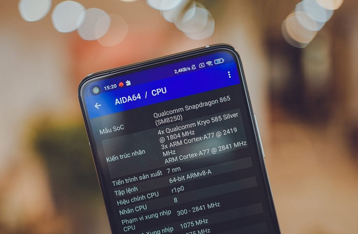 Đánh giá hiệu năng Xiaomi Mi 10T Pro về thống số cấu hình