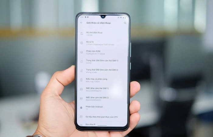 Thông số kỹ thuật của Vivo V20