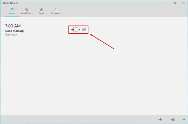 Cách đặt báo thức trên máy tính bằng Alarm & Clock (5)