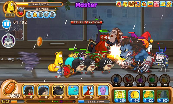 Game bựa Larva Heroes
