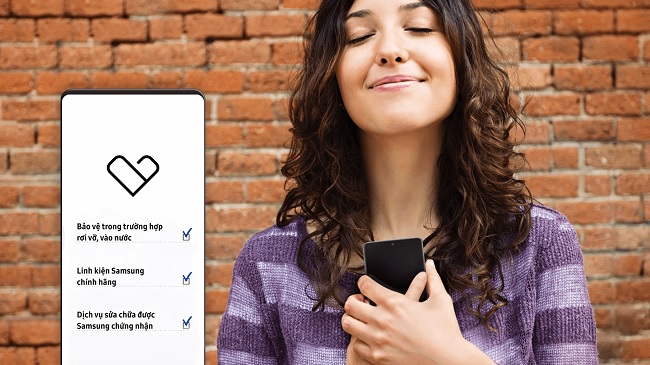 Luôn bảo vệ điện thoại an toàn với gói Bảo hành mở rộng Samsung Care+ của Viettel Store