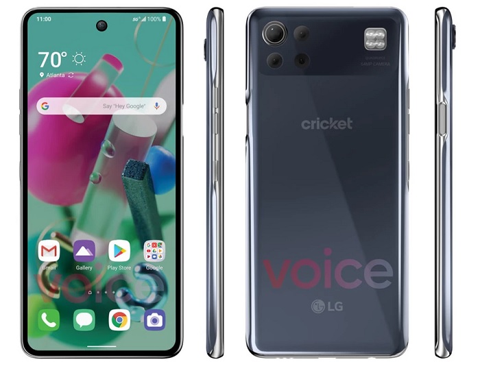 LG K92 5G sở hữu màn hình đục lỗ và mặt lưng lạ mắt