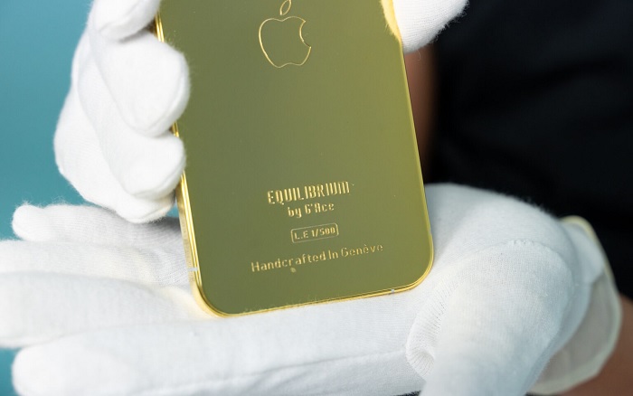 iPhone 12 Pro mạ vàng 24K