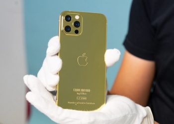 iPhone 12 Pro mạ vàng 24K