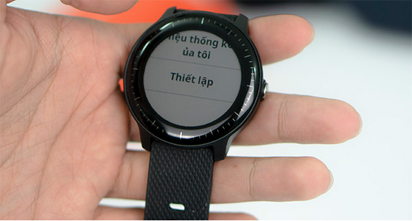 Vào mục “thiết lập”.