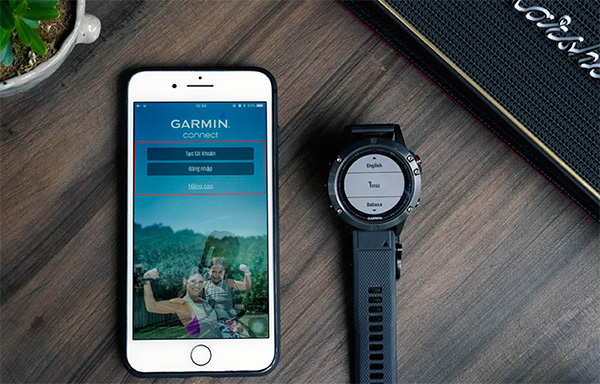 Cách kết nối đồng hồ Garmin với điện thoại