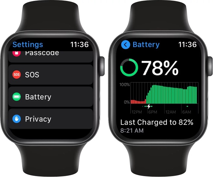 Việc kiểm tra tình trạng pin trên watchOS 7 sẽ giúp bạn nhận biết thời điểm “vàng” thay pin cho đồng hồ của mình