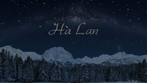 Viết tên riêng lên màn hình desktop 