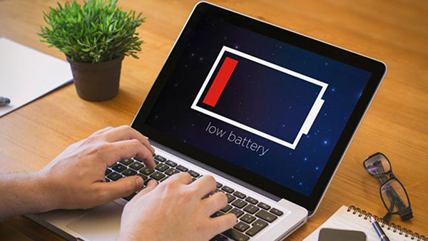Không nên thường xuyên xả pin laptop dưới mức 20%