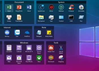 Sửa lỗi không di chuyển được icon trên desktop Win 10