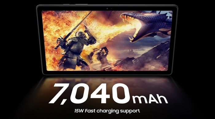 Máy có viên pin dung lượng 7.040 mAh