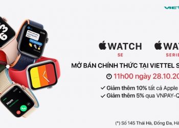 Giảm tới 15% trong ngày mở bán Apple Watch Series 6 và Watch SE
