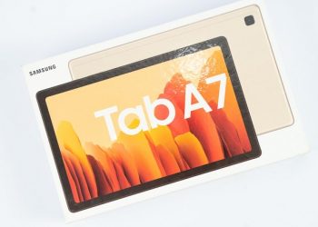 Mở hộp Galaxy Tab A7 2020