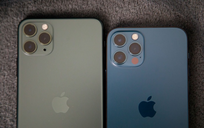 Cụm camera giống nhau đến 99%, iPhone 12 Pro có thêm cảm biến LIDAR