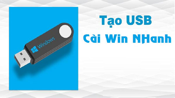 Tạo USB cài Win nhanh từ USB thường