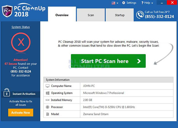 CleanUp giúp xóa nhanh các file rác, tập tin tạm khỏi hệ thống