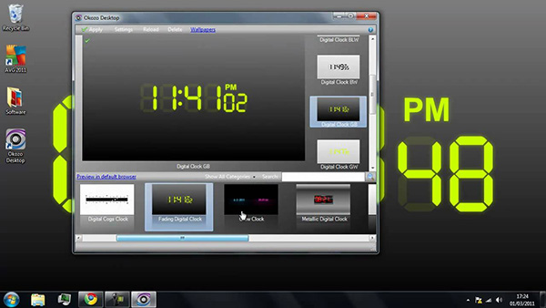 Okozo Interactive Wallpaper