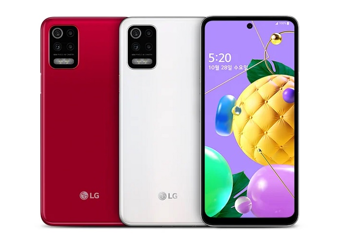 LG Q52 sở hữu màn hình "đục lỗ" IPS LCD 6.6 inch độ phân giải HD+ , thiết kế mặt sau được hoàn thiện bằng polycarbonate được phủ mờ để chống bám vân tay