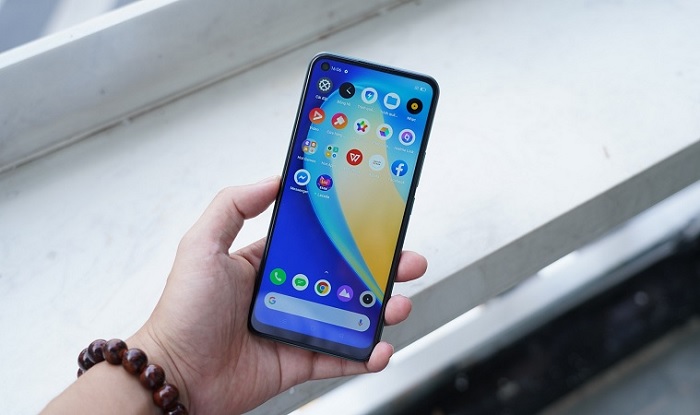 Giao diện trên Realme 7i