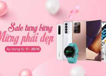 Sale tưng bừng - Mừng phái đẹp