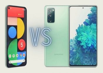 So sánh Google Pixel 5 với Samsung Galaxy S20 FE