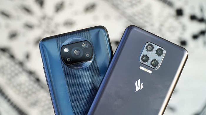 Camera sau của Poco X3 và Vsmart Aris
